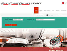 Tablet Screenshot of eastcoastalloys.com